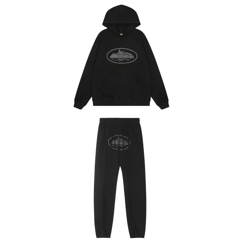 Corteiz Alcatraz V2 Triple Black Set