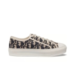 PK God Batch Dior Wmns Walk'N'Dior Embroidered Canvas Low 'Deep Blue'