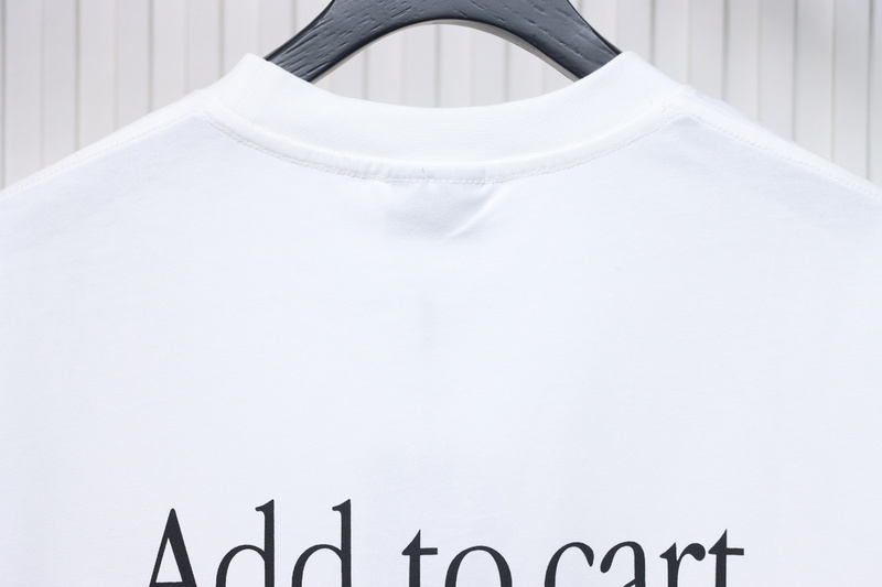 Balenciaga 25ss shoes print short sleeve