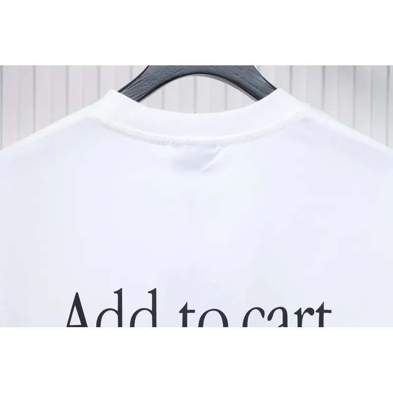 Balenciaga 25ss shoes print short sleeve