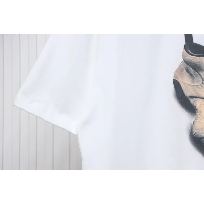 Balenciaga 25ss shoes print short sleeve