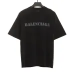 Balenciaga Blurred LOGO Short Sleeve