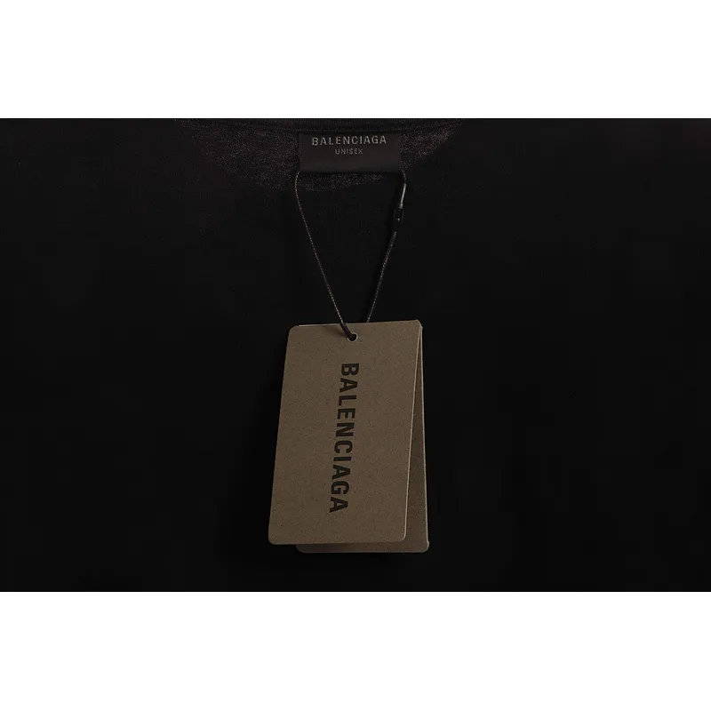 Balenciaga Blurred LOGO Short Sleeve