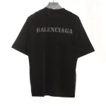 Balenciaga Blurred LOGO Short Sleeve