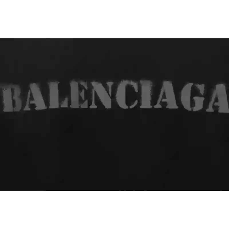 Balenciaga Blurred LOGO Short Sleeve