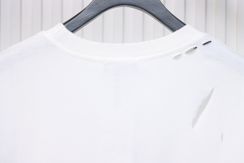 Balenciaga distressed short sleeves