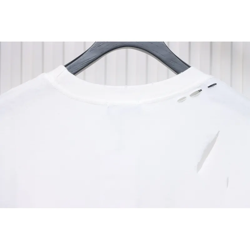 Balenciaga distressed short sleeves