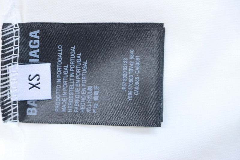 Balenciaga distressed short sleeves