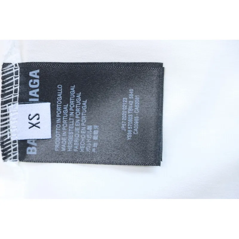 Balenciaga distressed short sleeves