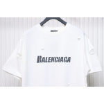 Balenciaga distressed short sleeves