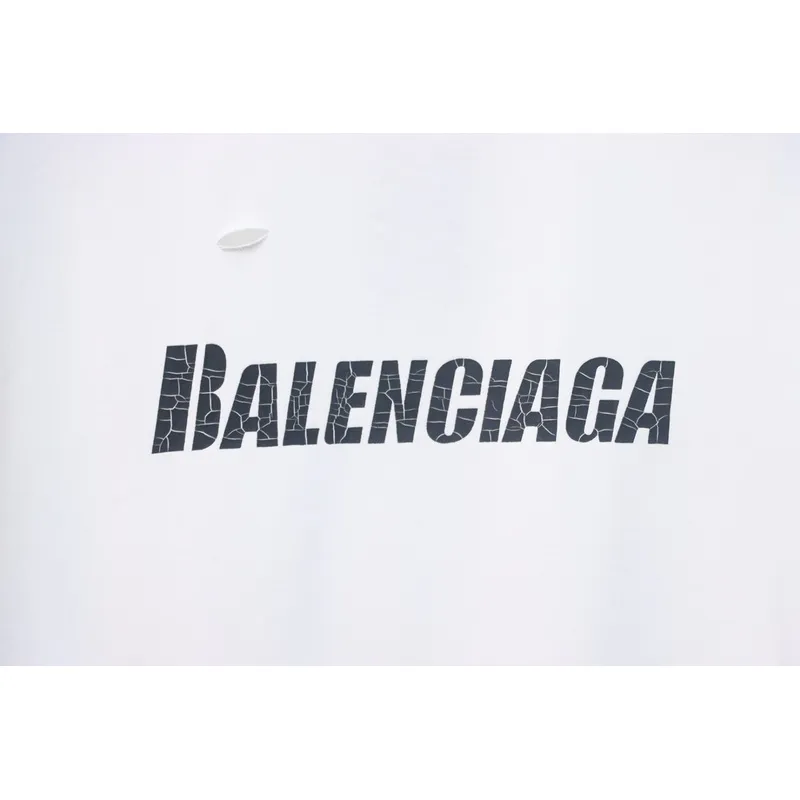Balenciaga distressed short sleeves