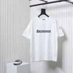 Balenciaga distressed short sleeves
