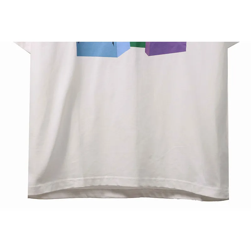 Balenciaga Eco-friendly Paper Bag Printed Short Sleeve White