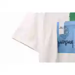 Balenciaga Eco-friendly Paper Bag Printed Short Sleeve White