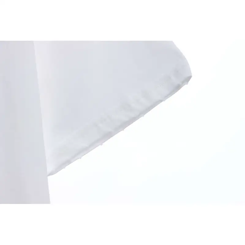 Balenciaga embroidered letters distressed short-sleeve white