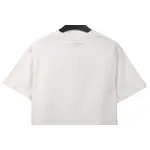 Balenciaga embroidered letters distressed short sleeves