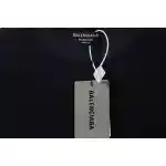 Balenciaga flame letter short sleeve