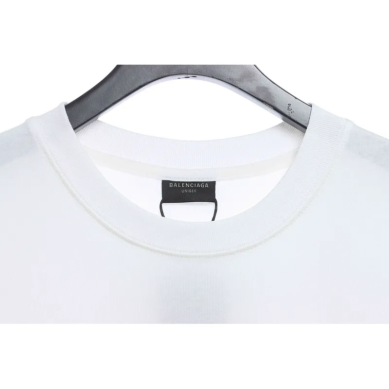 Balenciaga lettering short sleeve