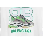 Balenciaga lettering short sleeve