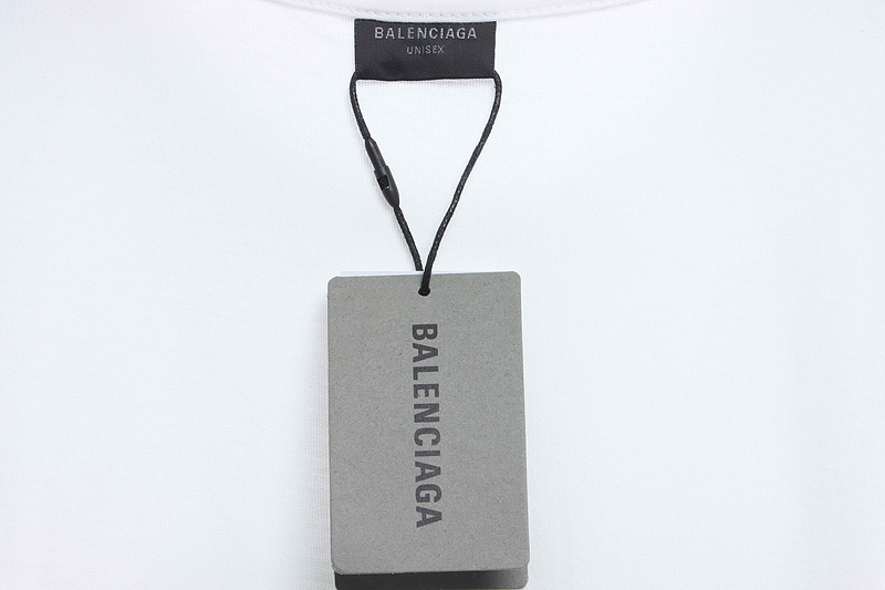 Balenciaga lettering short sleeve