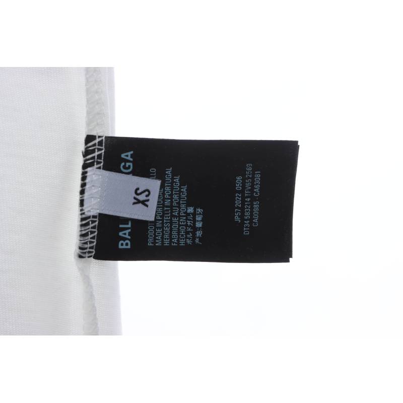 Balenciaga lettering short sleeve