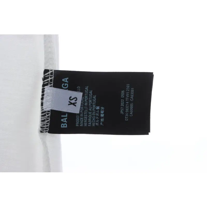 Balenciaga lettering short sleeve