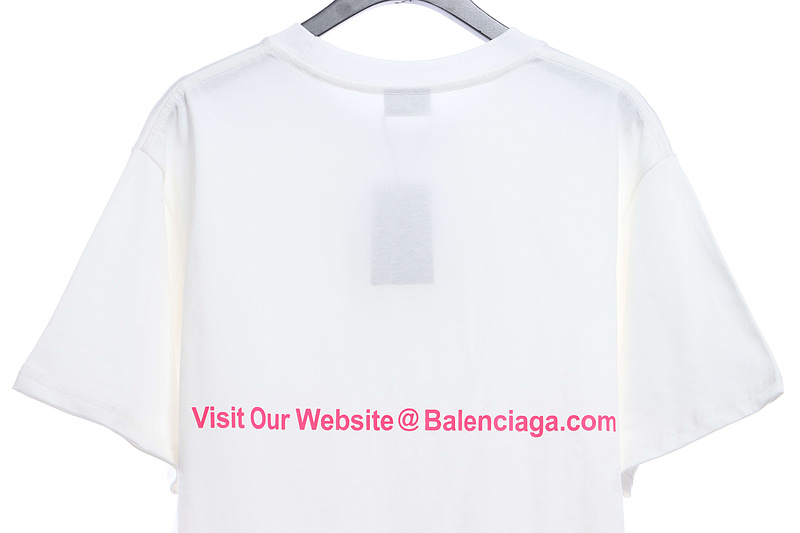 Balenciaga mailbox print short sleeves