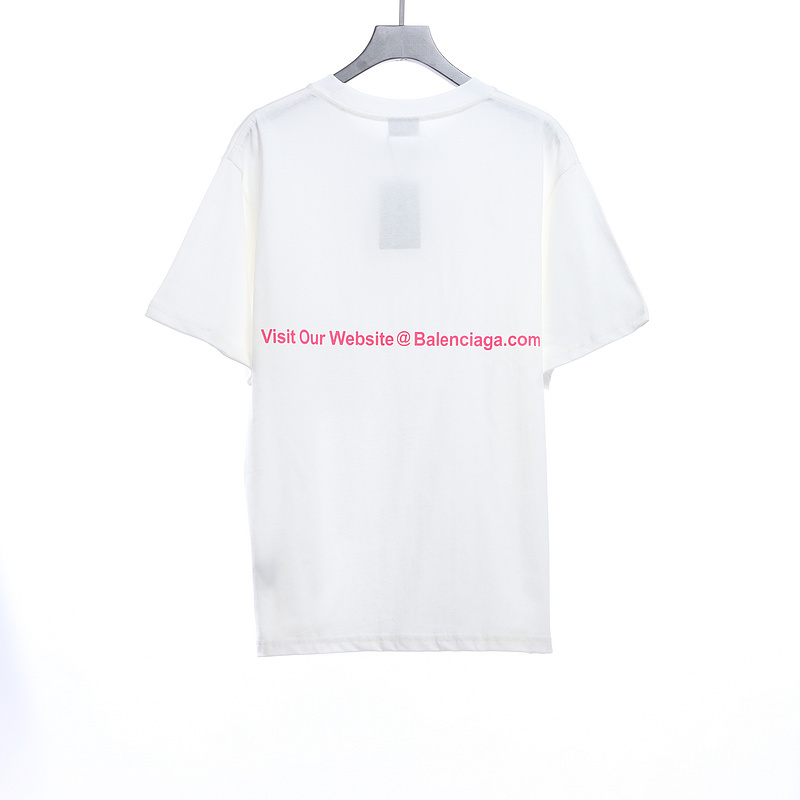 Balenciaga mailbox print short sleeves