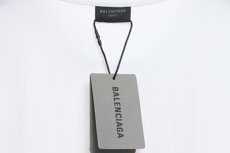 Balenciaga mailbox print short sleeves