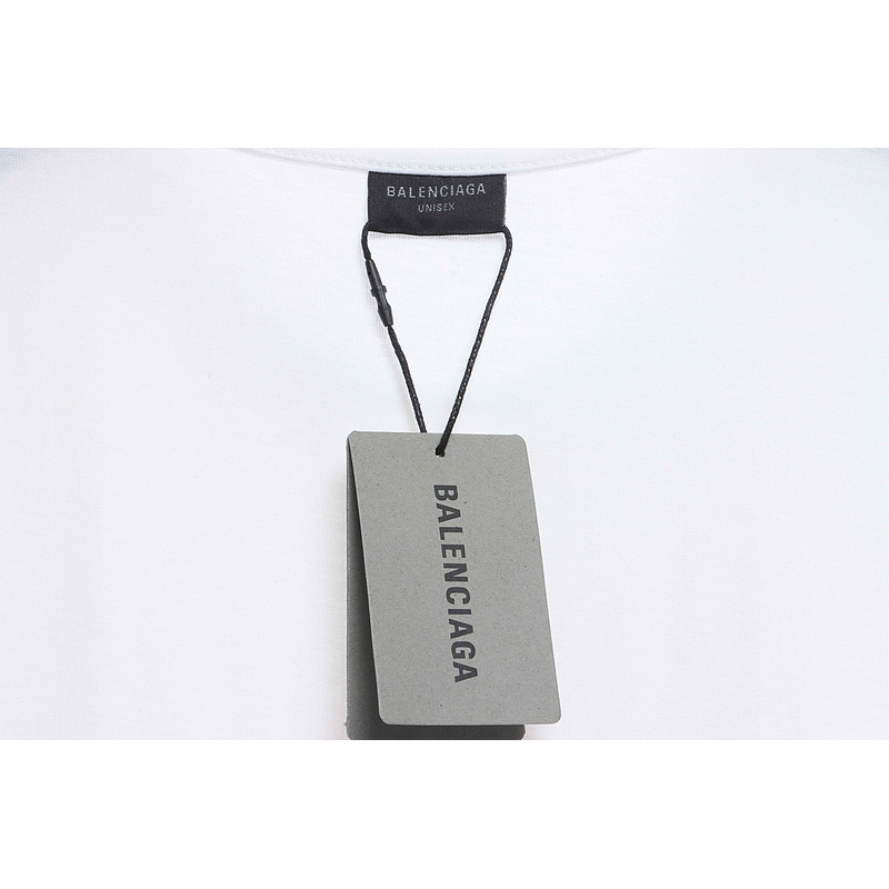 Balenciaga mailbox print short sleeves