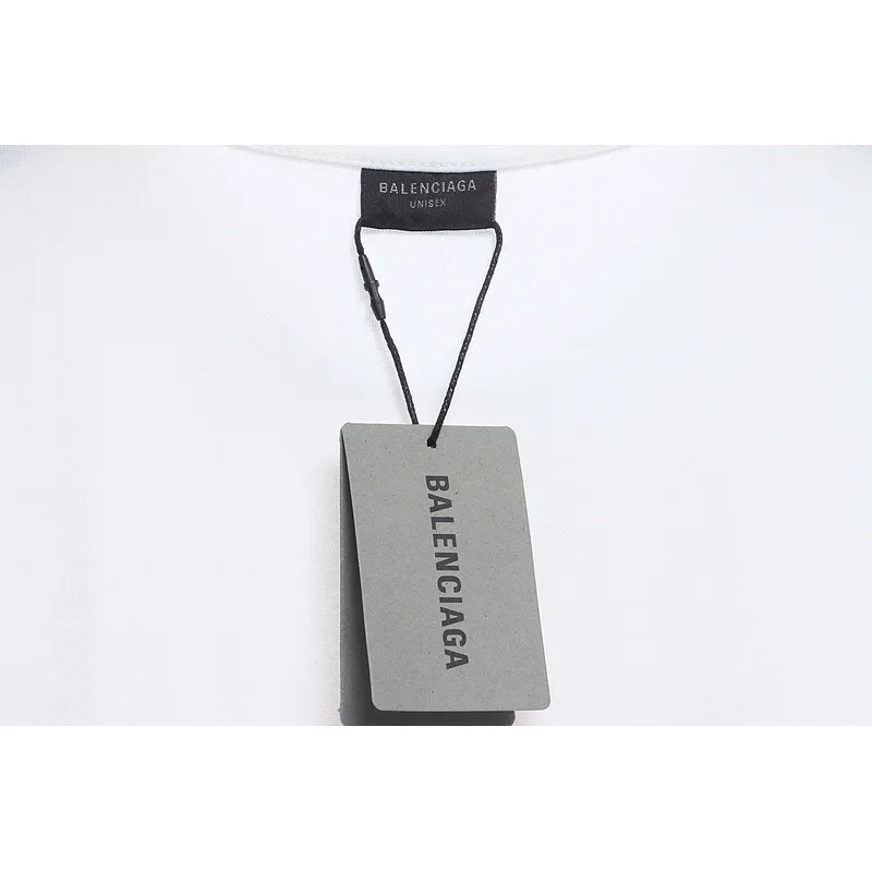 Balenciaga mailbox print short sleeves