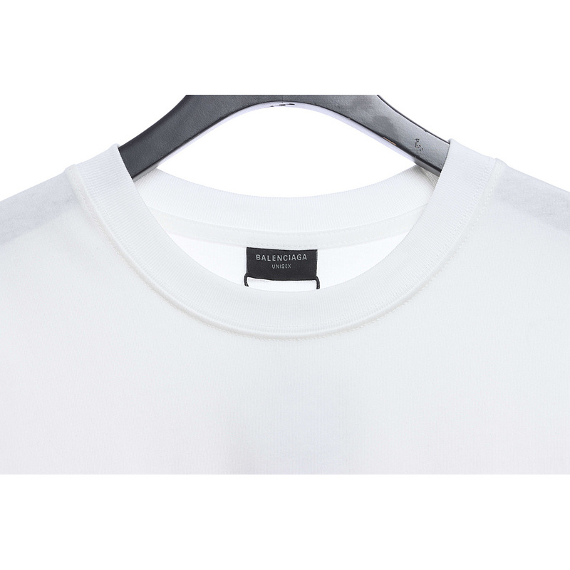 Balenciaga mailbox print short sleeves