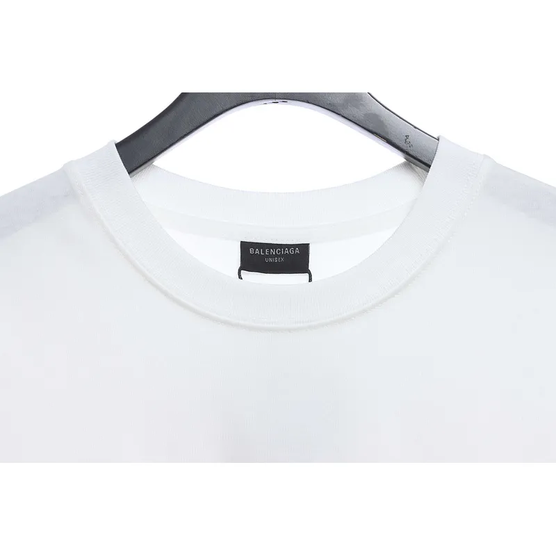 Balenciaga mailbox print short sleeves