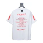 Balenciaga Music capsule collection cracked arrow print short sleeves
