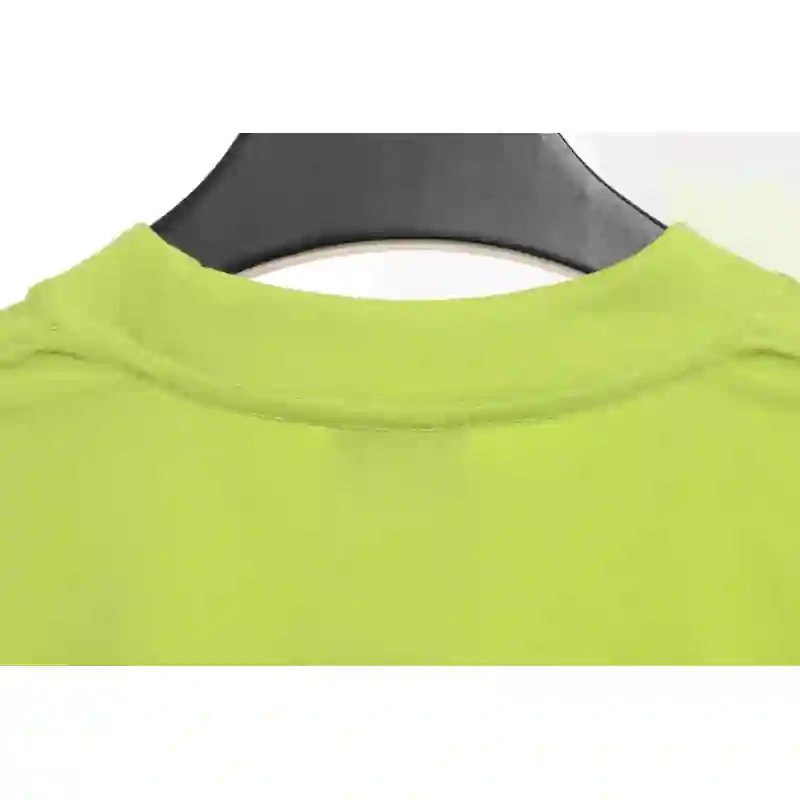 Balenciaga Overlapping LOGO Short Sleeve Green