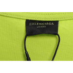 Balenciaga Overlapping LOGO Short Sleeve Green