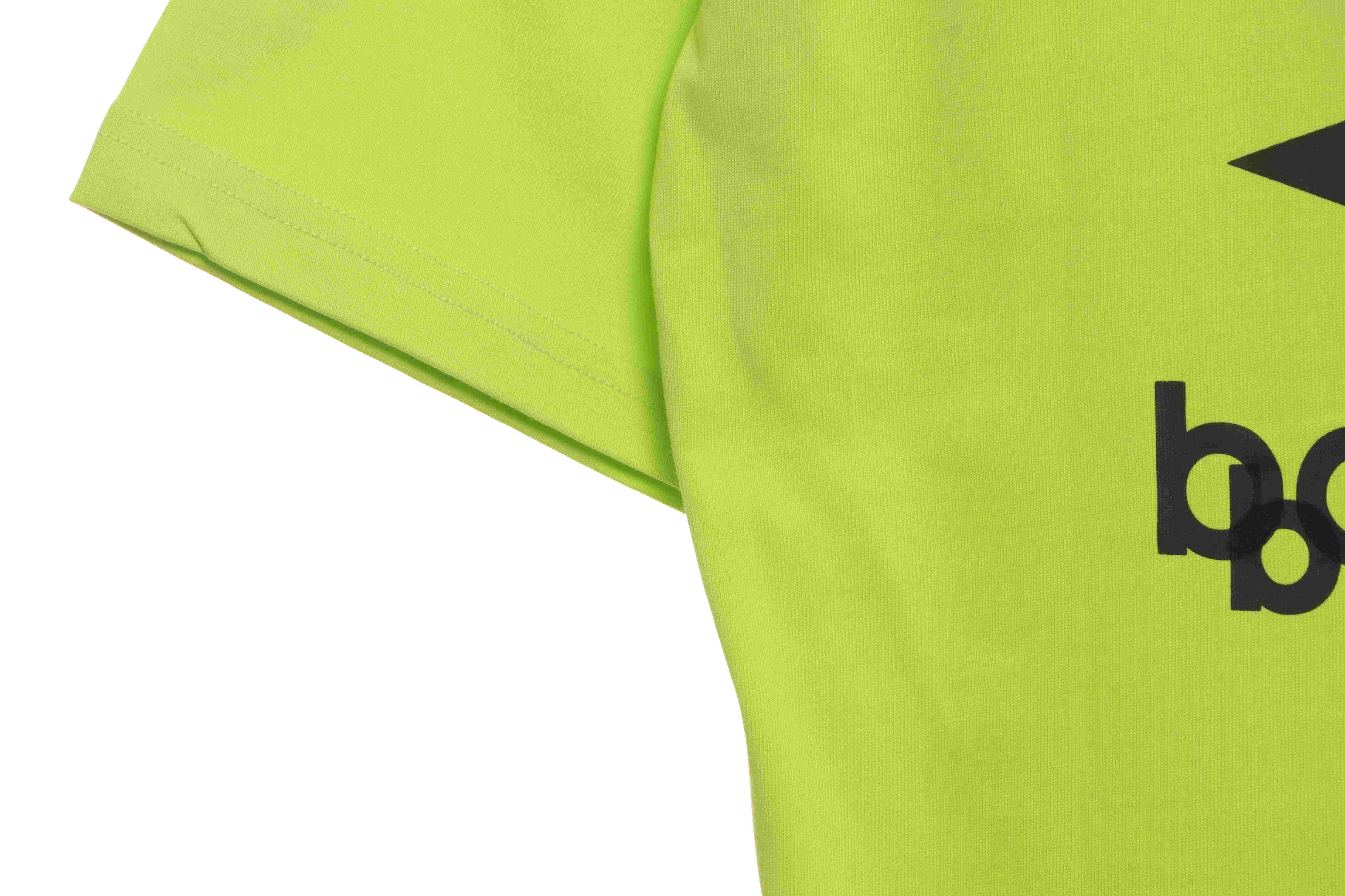 Balenciaga Overlapping LOGO Short Sleeve Green