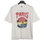 Balenciaga Sunset Beach Tower Short Sleeve White