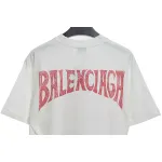 Balenciaga Sunset Beach Tower Short Sleeve White