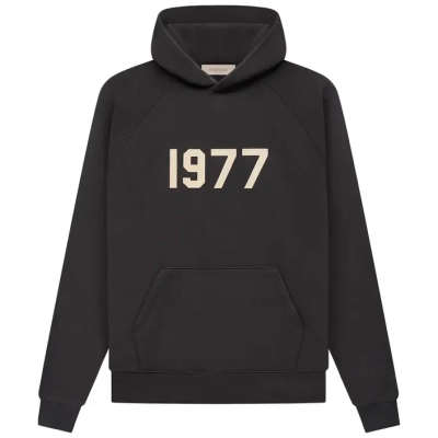 Fear of God Essentials Essentials 1977 Hoodie 'Iron' 01