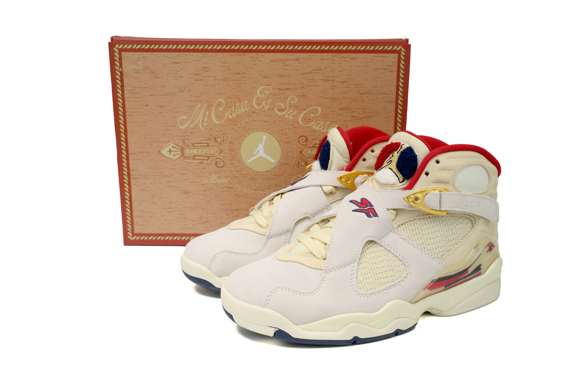 PK God Batch Air Jordan 8 Retro SP SoleFly Mi Casa Es Su Casa FJ2850-107