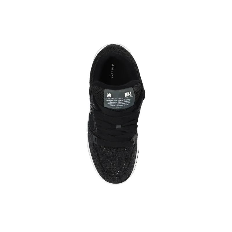 PK God Batch AMIRI Black Glitter MA-1 Sneakers