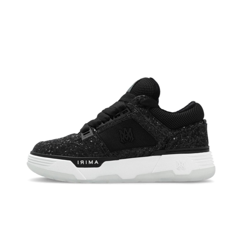 PK God Batch AMIRI Black Glitter MA-1 Sneakers
