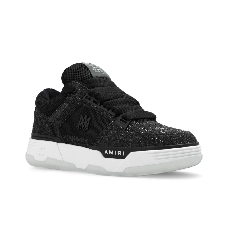PK God Batch AMIRI Black Glitter MA-1 Sneakers