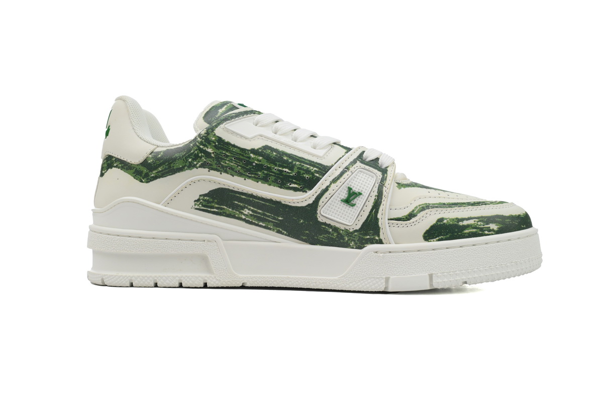 PK God Batch Louis Vuitton Trainer Green
