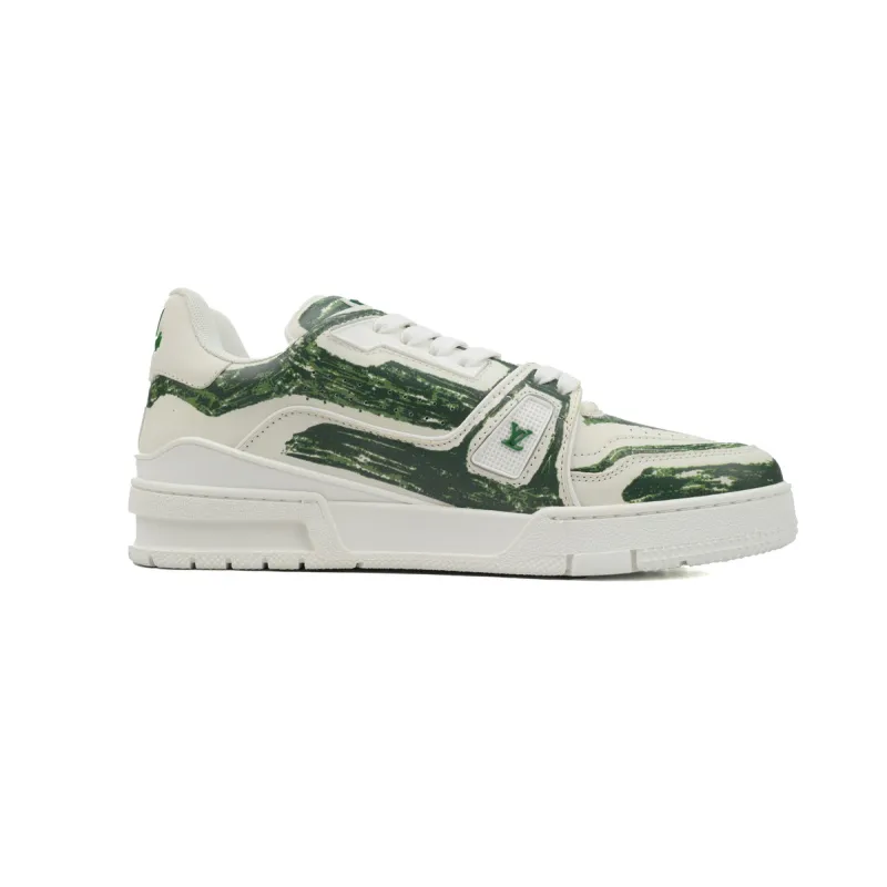 PK God Batch Louis Vuitton Trainer Green