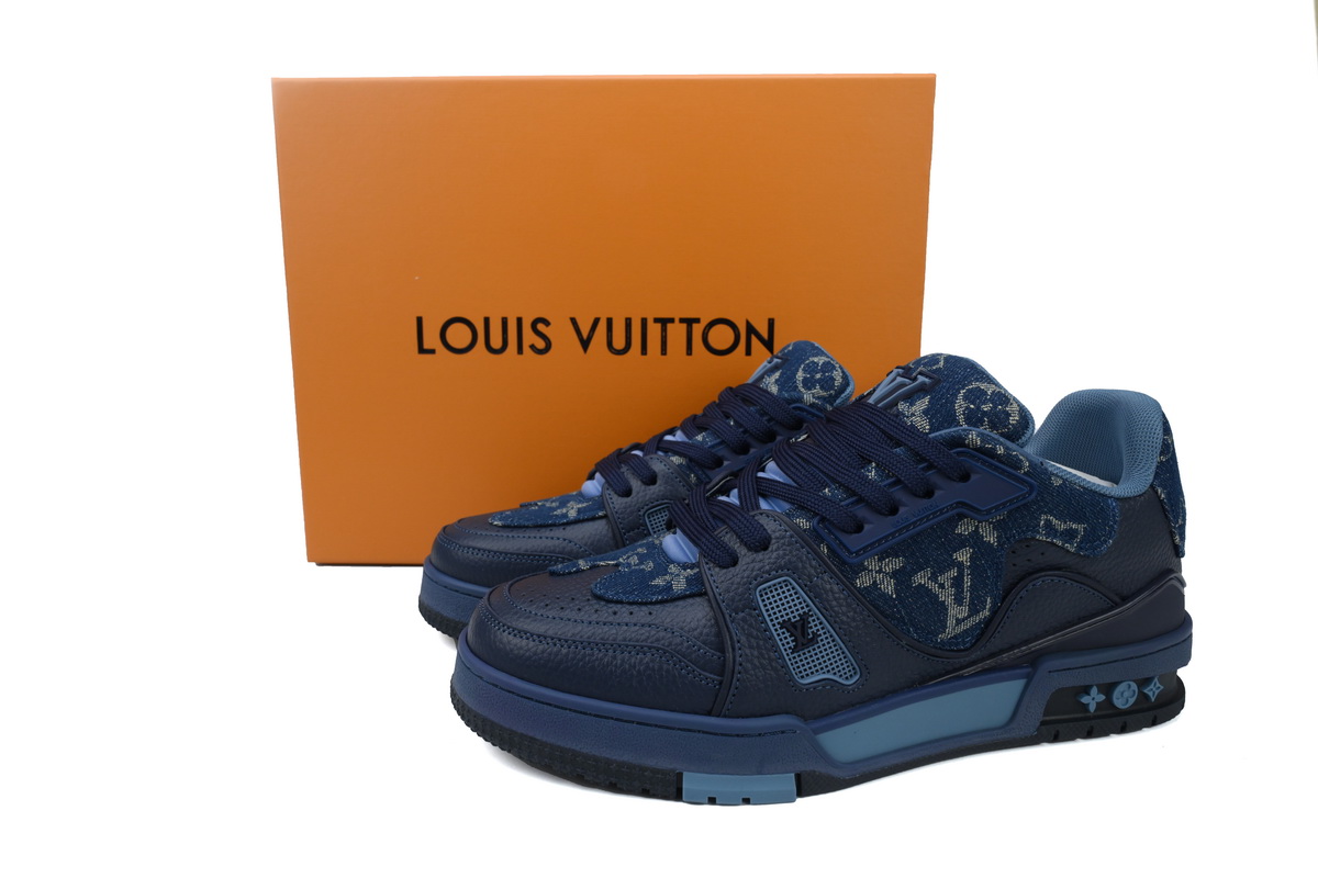 PK God Batch Nigo x Louis Vuitton Trainer Blue