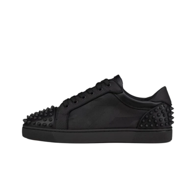 Christian Louboutin Seavaste 2 Orlato Flat Black 01