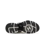 PK God Batch Chanel Low Top Trainer Suede White Black