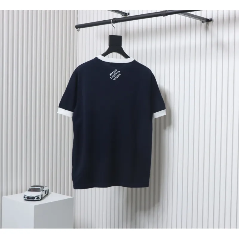 High Quality Batch Louis Vuitton 25ss early spring new short-sleeved sunflower floral knitted short-sleeved